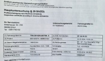 Hyundai Tucsonyundai Tucson 2.0 Diesel 185 KM I Właściciel 100 Przebieg TUV ASO Zapraszamy !!! full